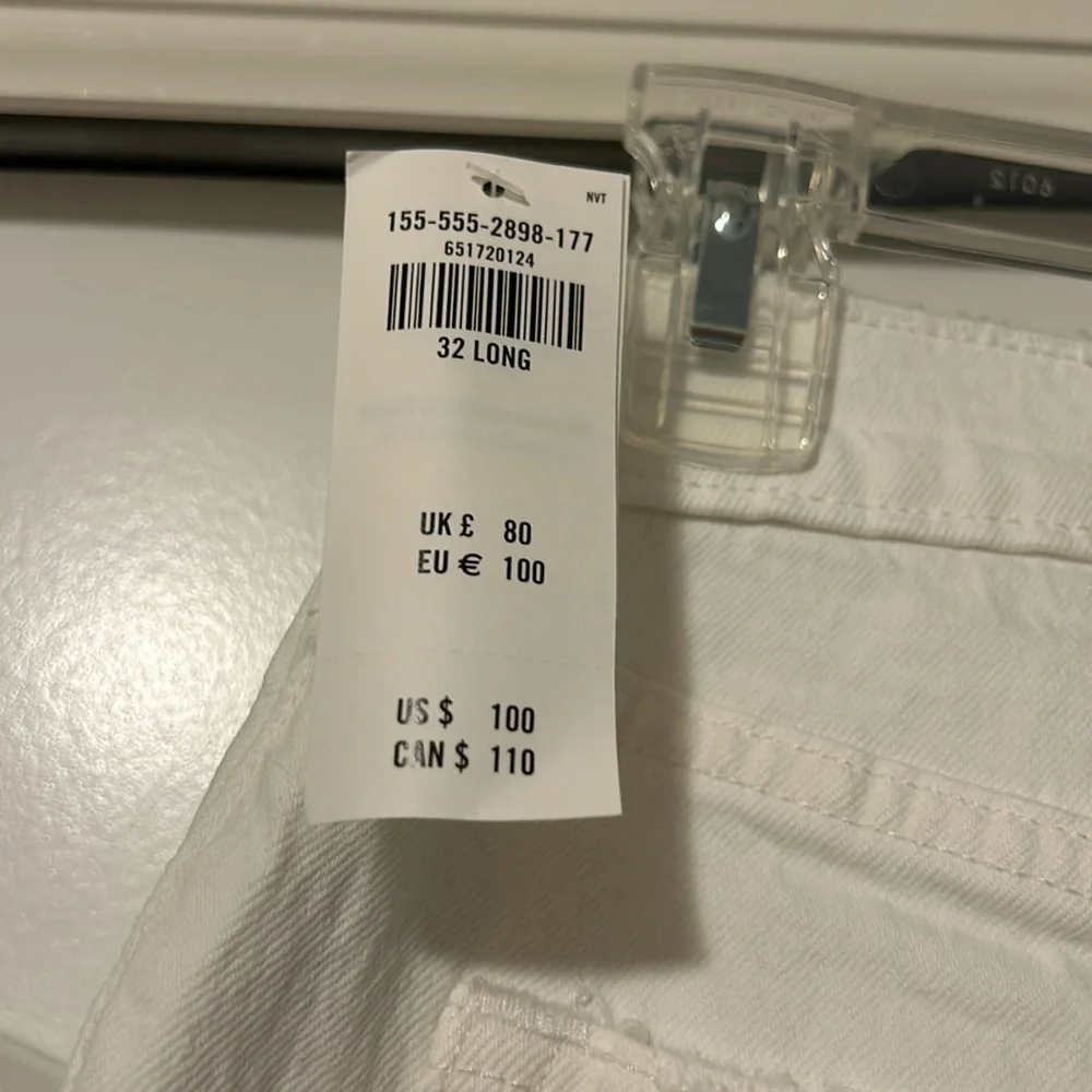 NWT Abercrombie 90’s Straight Ultra High Rise Jeans - Size 14L/32L - Picture 5 of 7